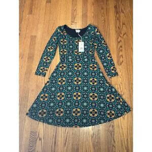 NWT Anthropologie Mata Traders Dress Romanticore Fit & Flare Size S